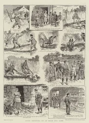 Schnepfenjagd auf einem irischen Moorland